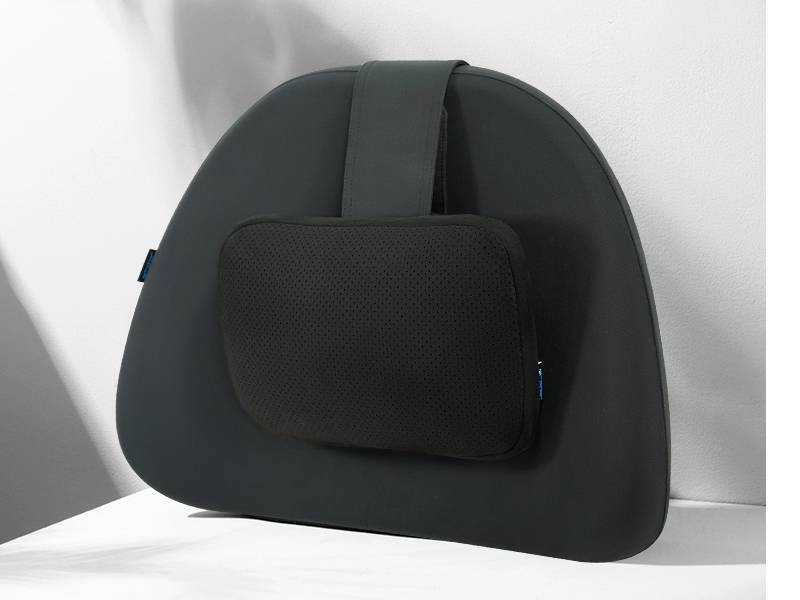 Customizable back cushion for car