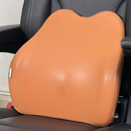 Classic pu leather lumbar support for sale