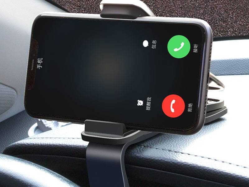 Car dashboard phone mount